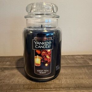 Yankee Candle crisp fall night candle